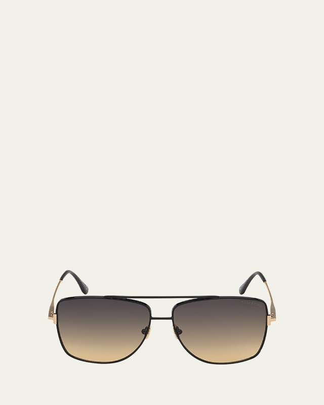 Reggie Metal Aviator Sunglasses